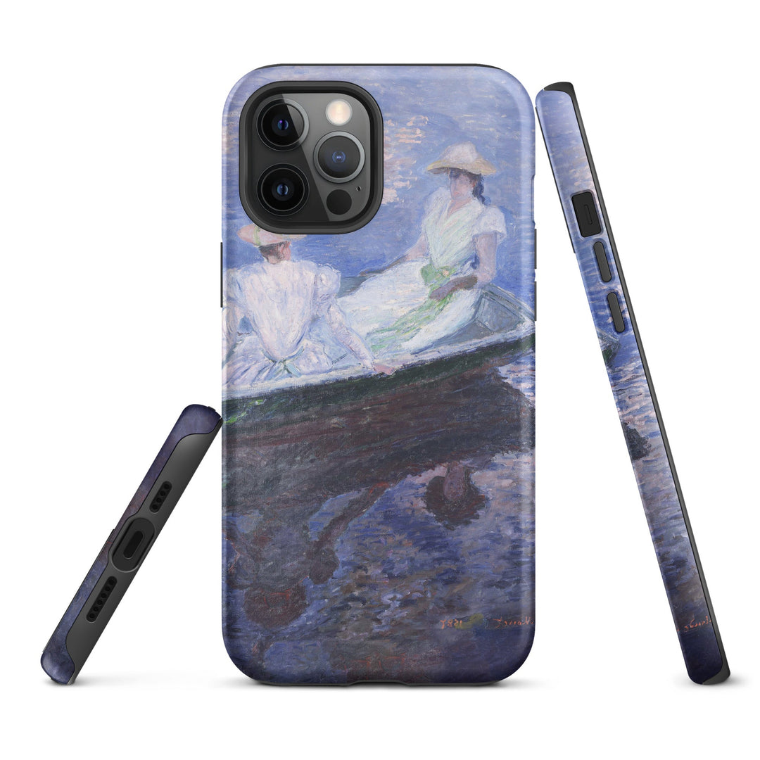 Hardcase iPhone® Handyhülle - Claude Monet, On the Boat Claude Monet iPhone 12 Pro Max artlia