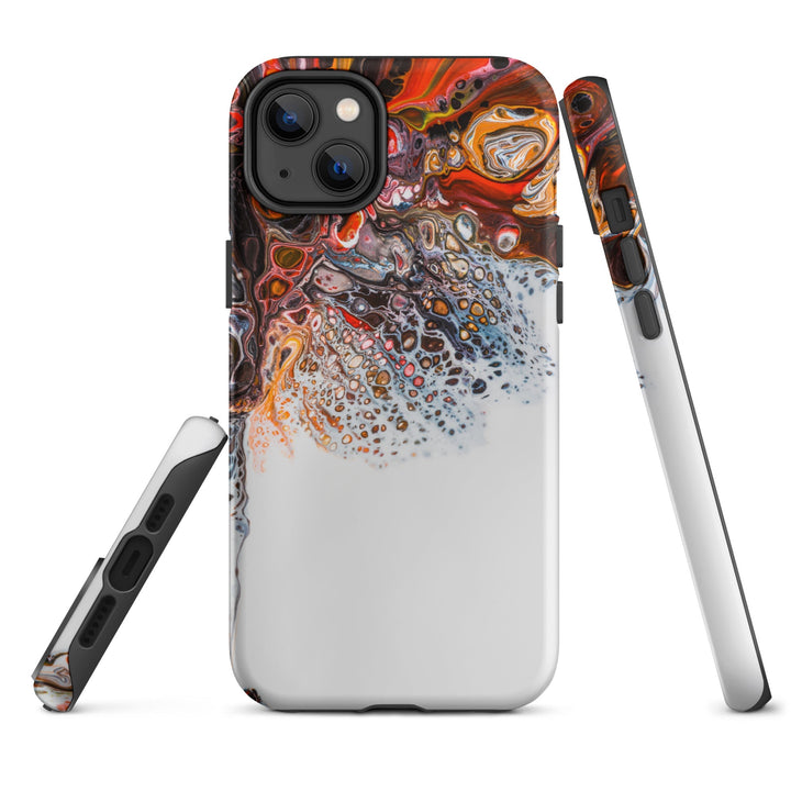 Hardcase iPhone® Handyhülle - Fractal Abstract 03 Alexandru Antoci iPhone 14 Plus artlia