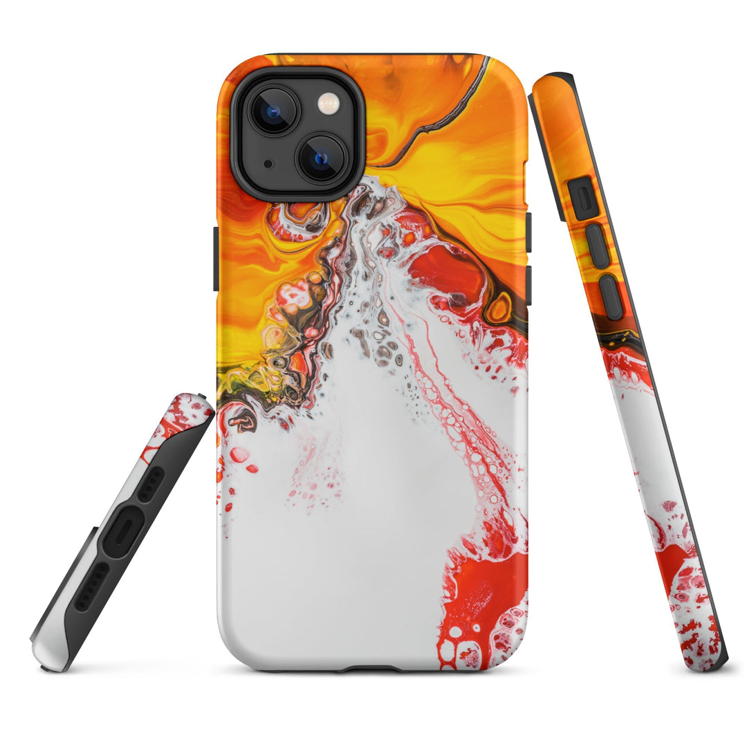 Hardcase iPhone® Handyhülle - Fractal Abstract 05 Alexandru Antoci iPhone 14 Plus artlia