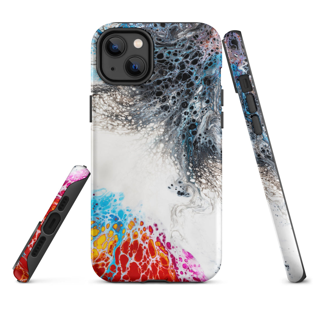 Hardcase iPhone® Handyhülle - Fractal Abstract 06 Alexandru Antoci iPhone 14 Plus artlia