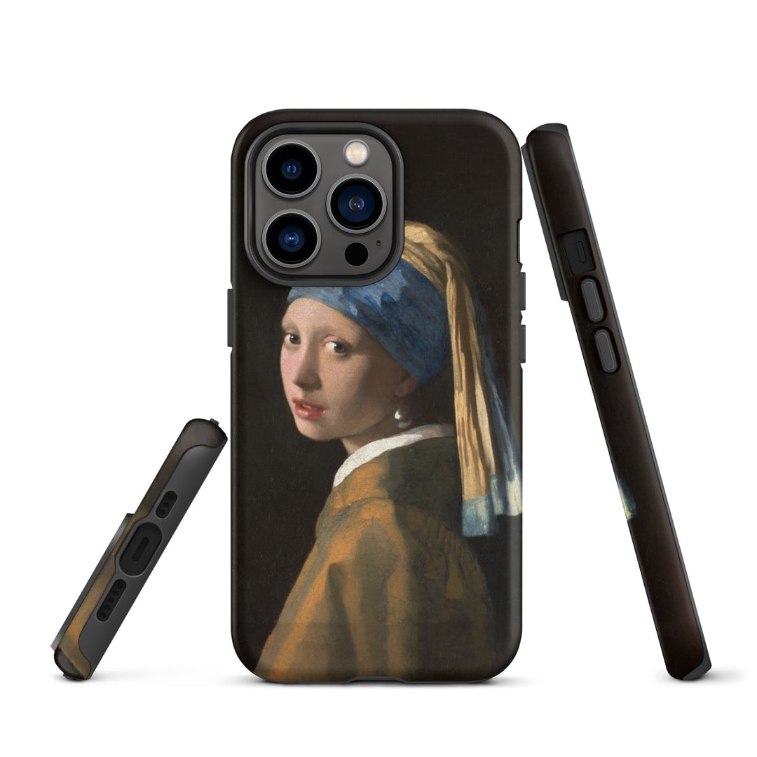 Hardcase iPhone® Handyhülle - Girl with a Pearl Earring Johannes Vermeer iPhone 13 Pro artlia
