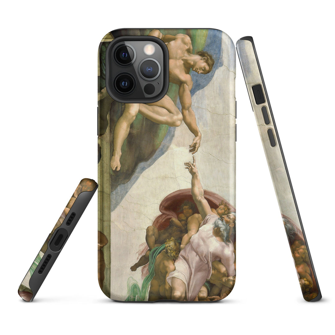 Hardcase iPhone® Handyhülle - Michelangelo, Creation of Adam Michelangelo iPhone 12 Pro Max artlia