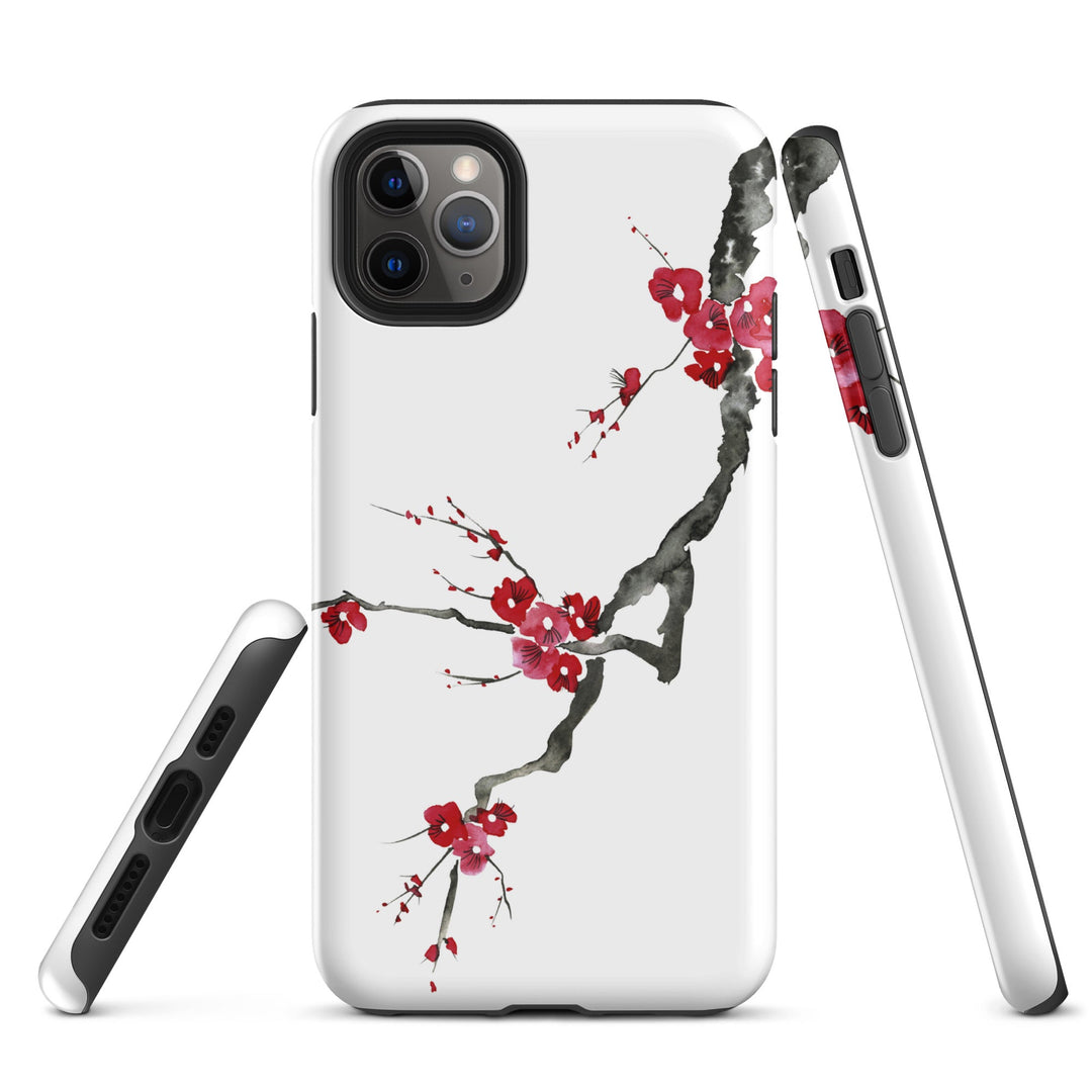Hardcase iPhone® Handyhülle - Pflaumenblüten Kuratoren von artlia iPhone 11 Pro Max artlia