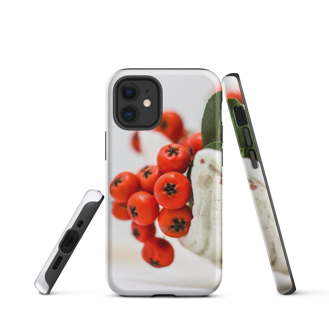 Hardcase iPhone® Handyhülle - Red Berries Kuratoren von artlia iPhone 12 mini artlia