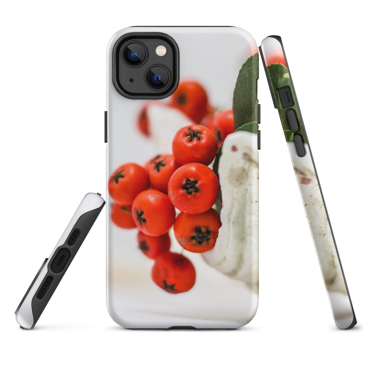 Hardcase iPhone® Handyhülle - Red Berries Kuratoren von artlia iPhone 14 Plus artlia