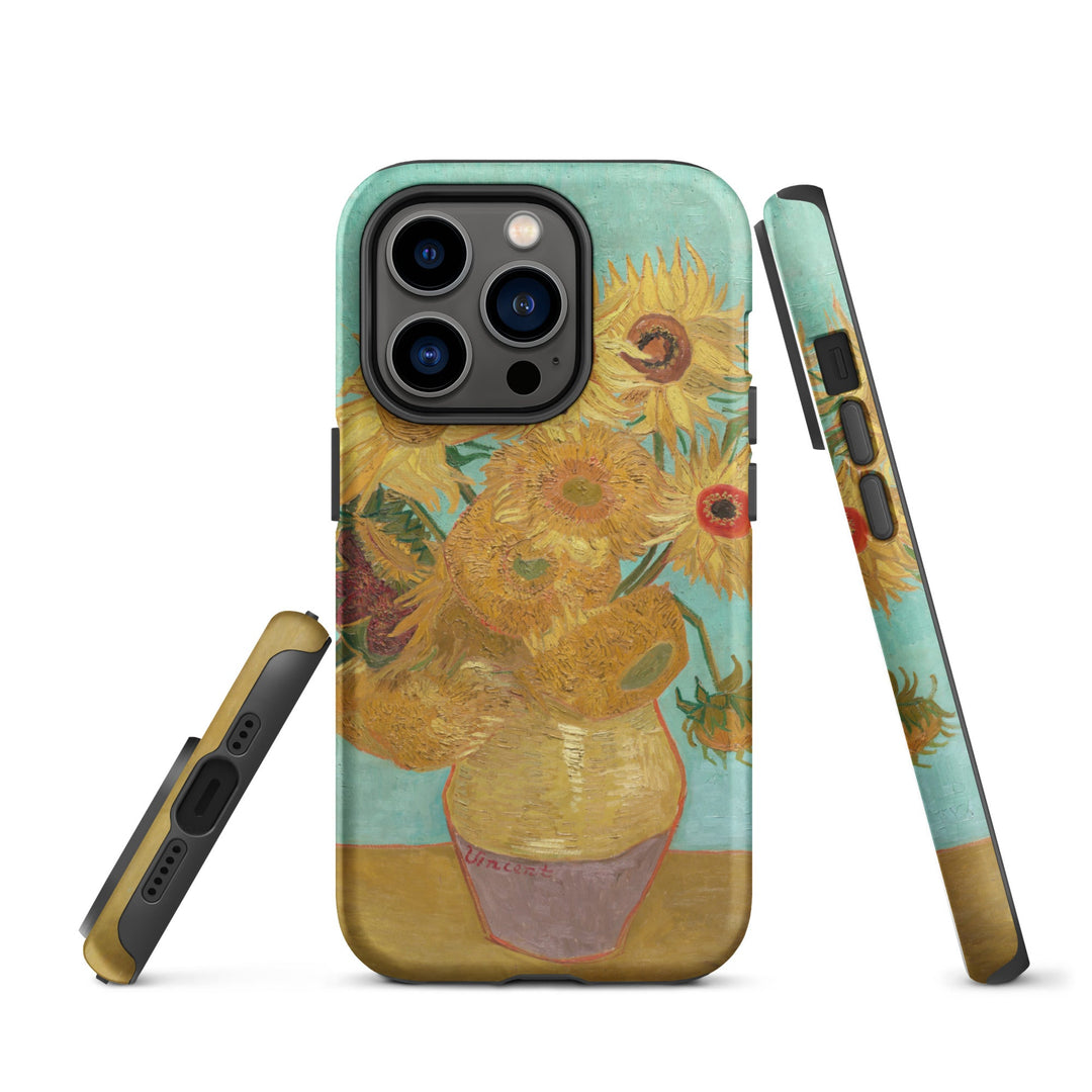 Hardcase iPhone® Handyhülle - Sonnenblumen, 1889 Vincent van Gogh iPhone 14 Pro artlia