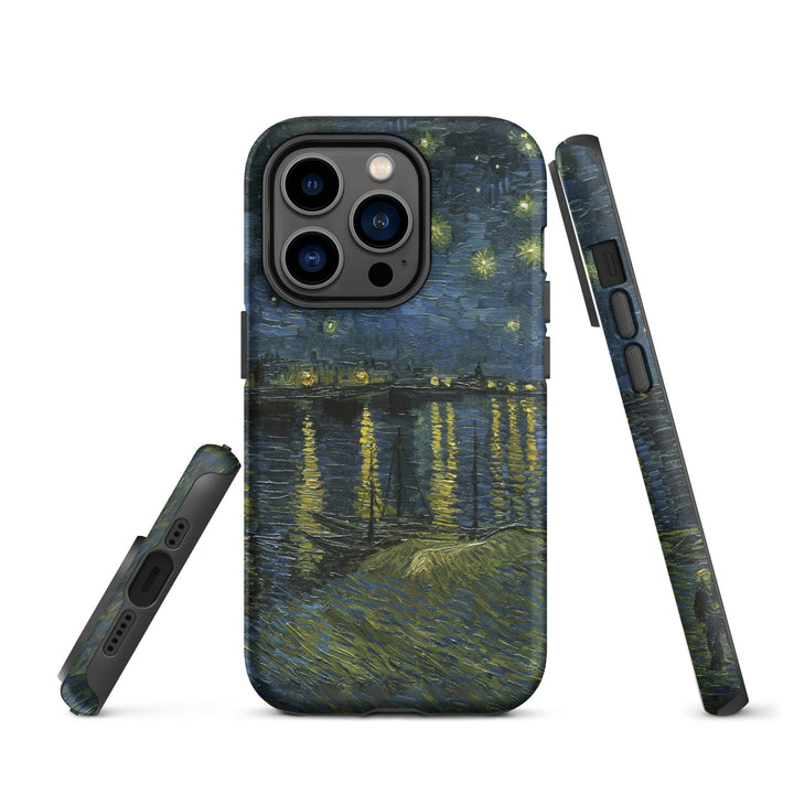 Hardcase iPhone® Handyhülle - Starry Night over the Rhône Vincent van Gogh iPhone 14 Pro artlia