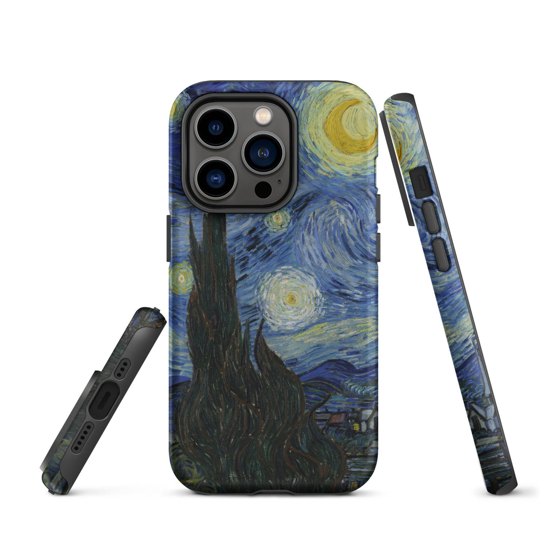 Hardcase iPhone® Handyhülle - Starry Night, Van Gogh Vincent van Gogh iPhone 14 Pro artlia