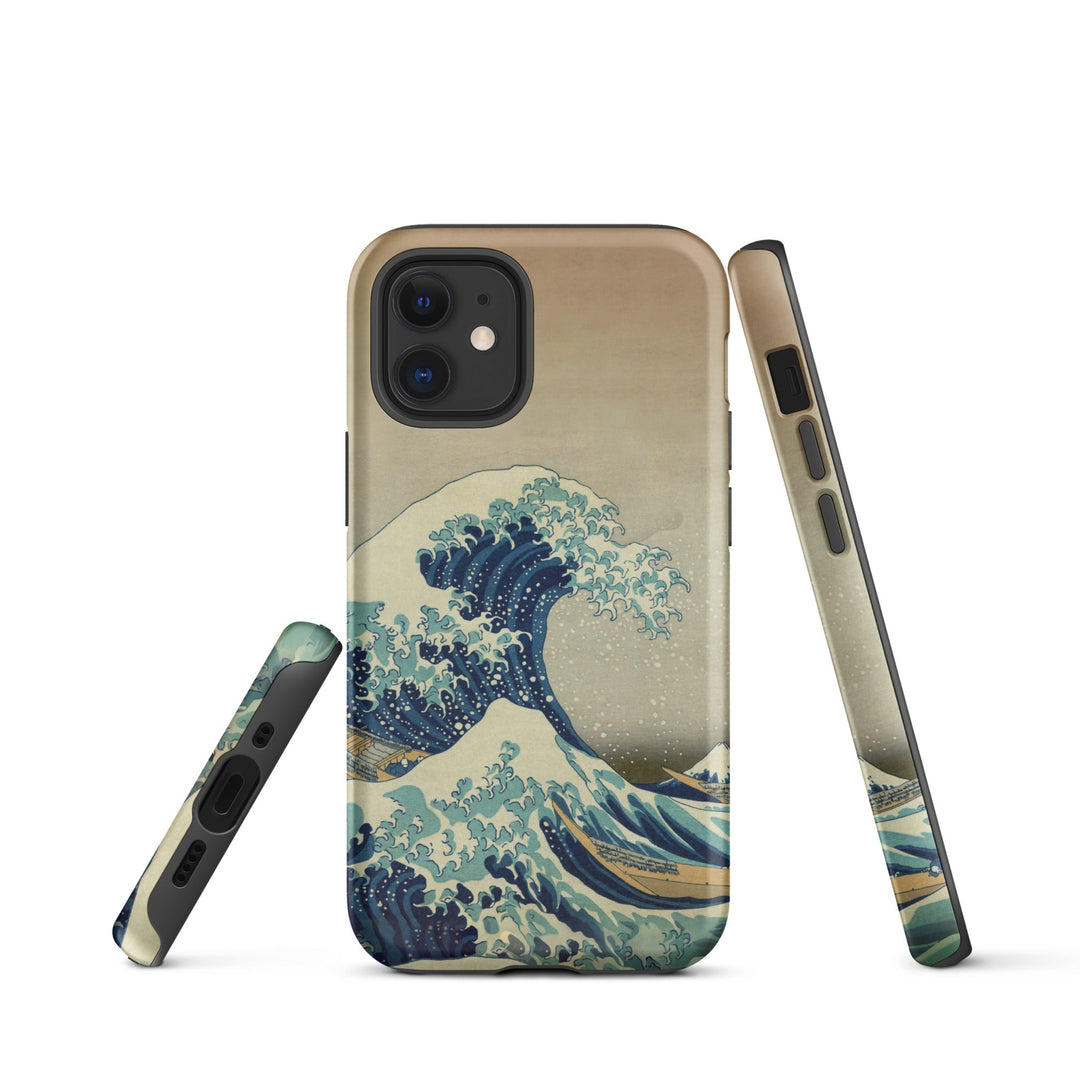 Hardcase iPhone® Handyhülle - The Great Wave Hokusai Katsushika Hokusai iPhone 12 mini artlia