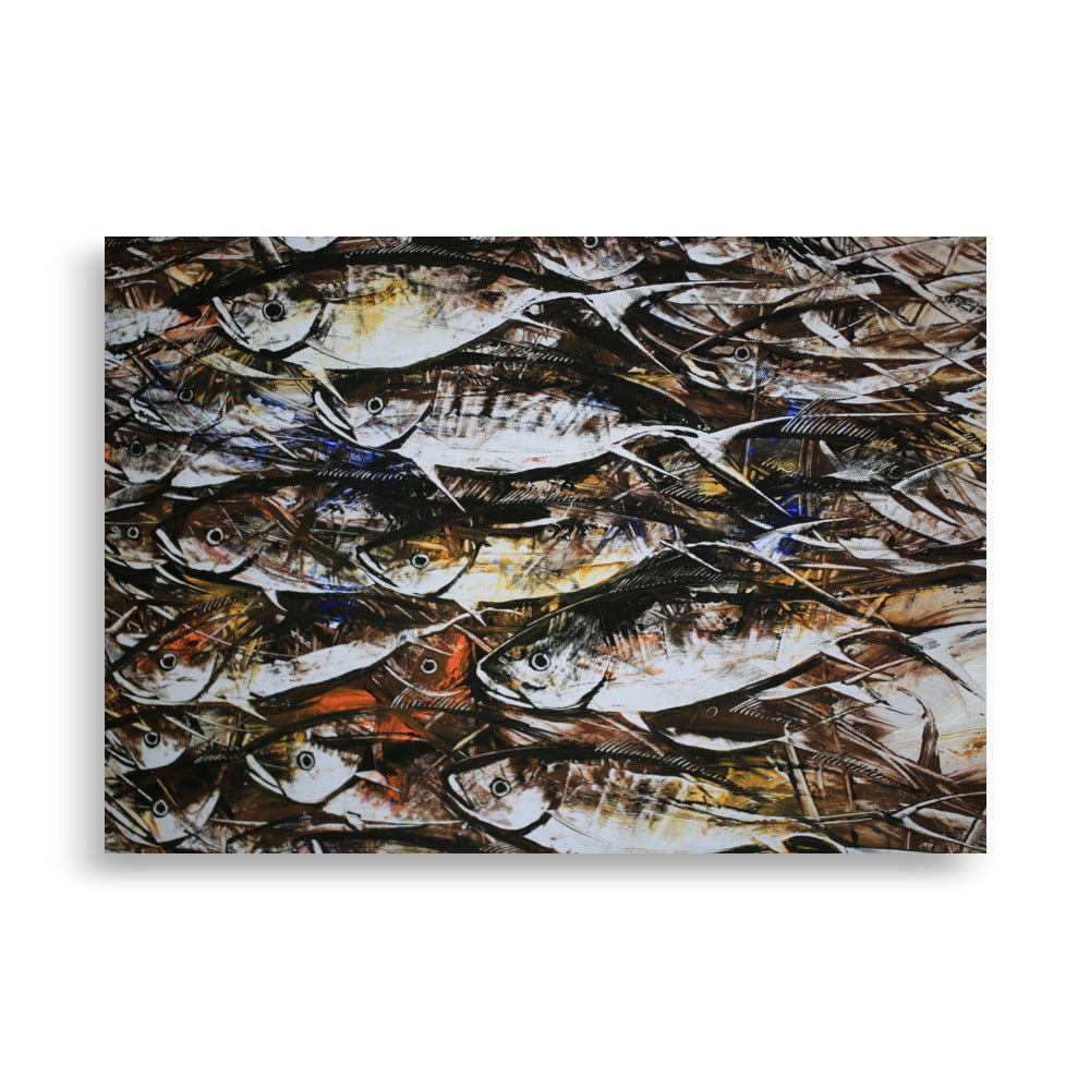 Poster - Makrelen Kuratoren von artlia 70×100 cm artlia