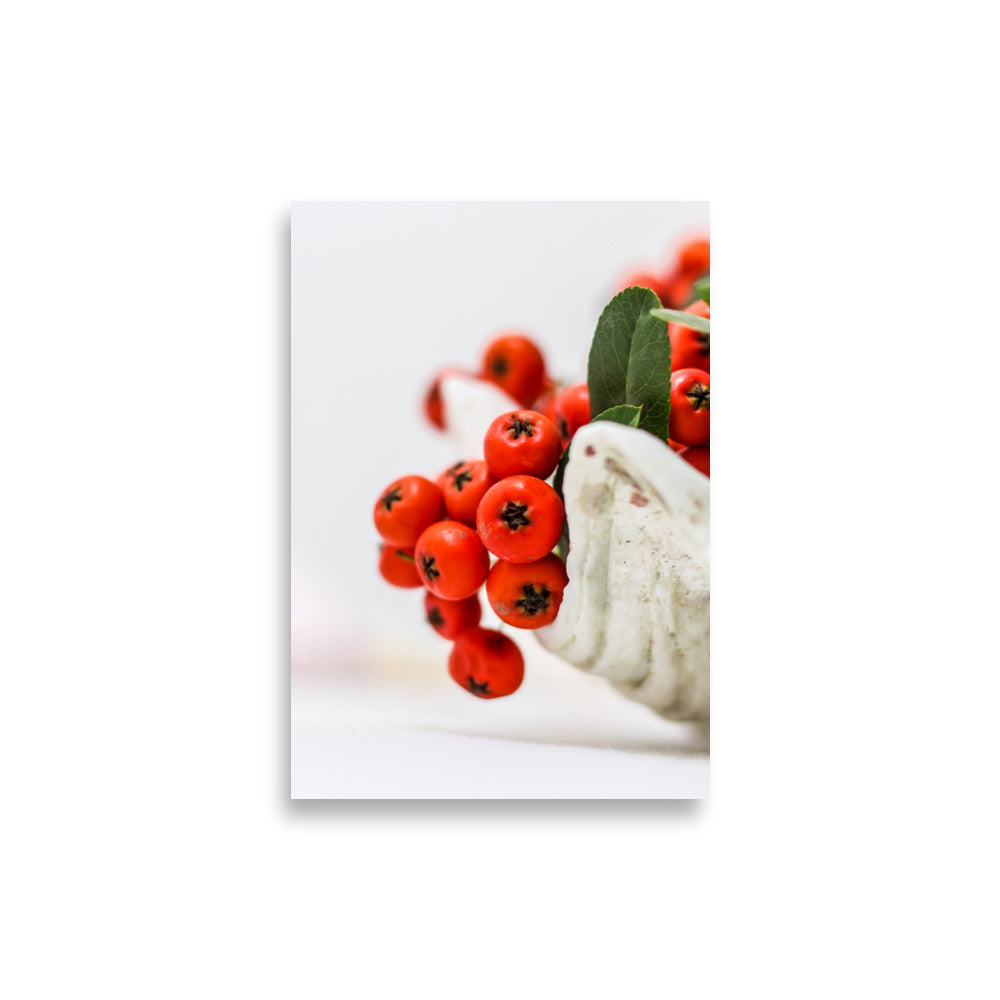 Poster - Red Berries Kuratoren von artlia 21×30 cm artlia