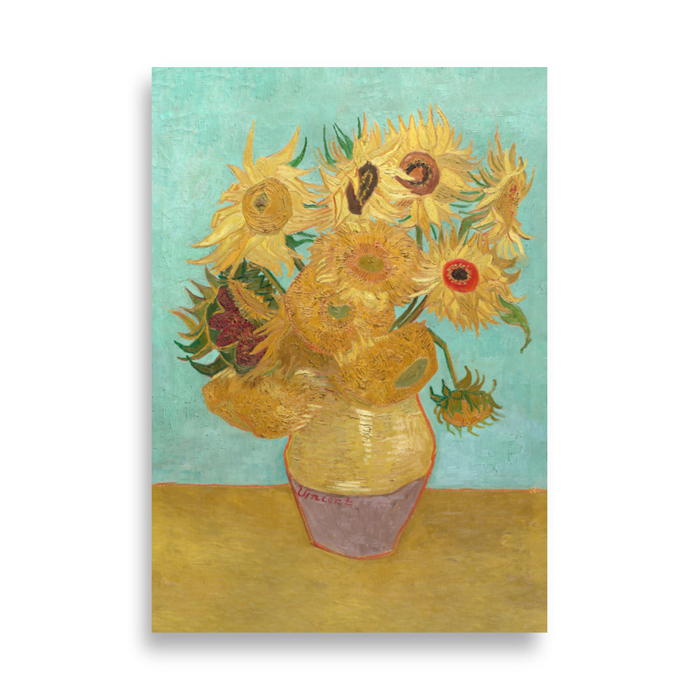 Poster - Sonnenblumen, 1889 Vincent van Gogh 70×100 cm artlia