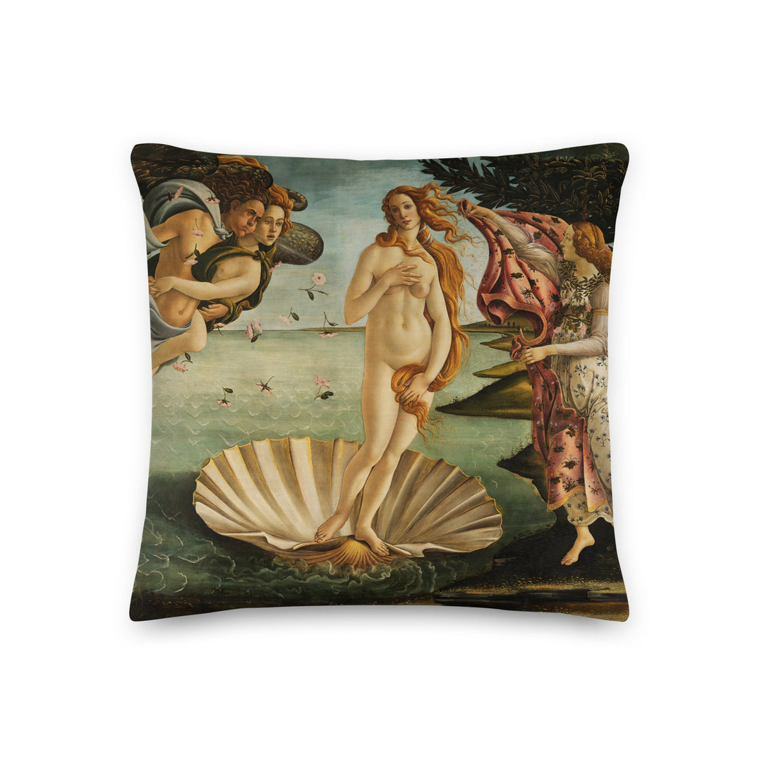Premium-Kissen - Birth of Venus, Sandro Botticelli Sandro Botticelli 46×46 cm artlia