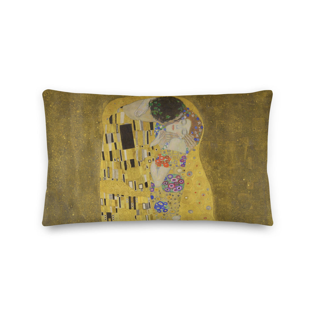Premium-Kissen - Gustav Klimt, Der Kuss Kuratoren von artlia 50x30 cm artlia