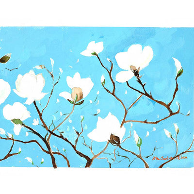 A Thousand, Shiny Magnolia - Kunstwerk Seokhee Kim artlia
