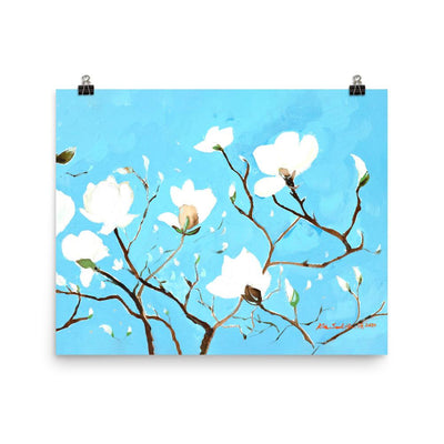 A Thousand, Shiny Magnolia - Poster artlia 16×20 artlia