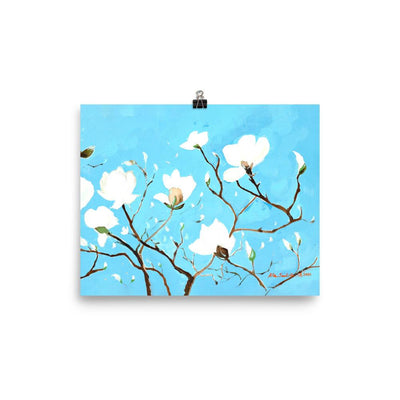 A Thousand, Shiny Magnolia - Poster artlia 8×10 artlia