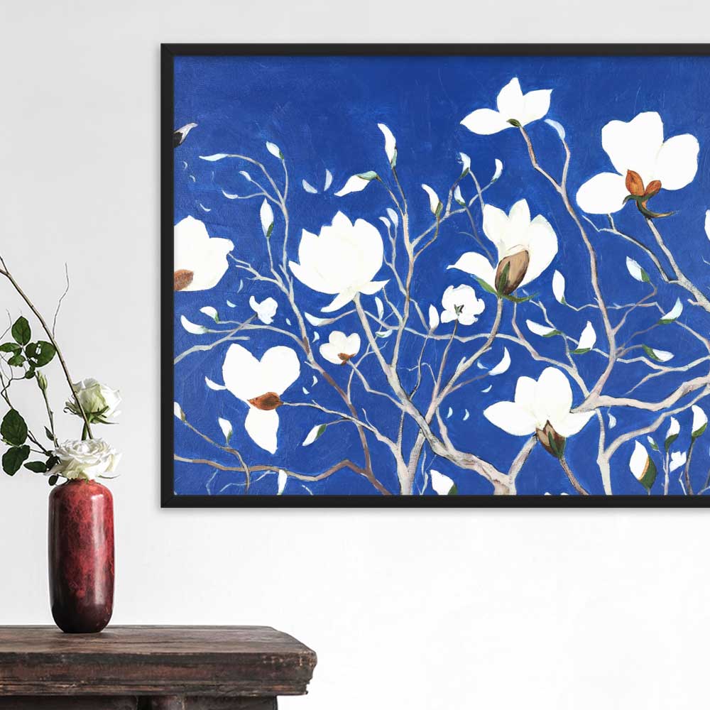 A Thousand, Splendid Magnolia - Poster im Rahmen artlia artlia