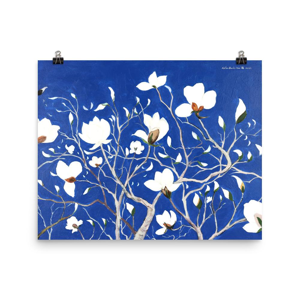 A Thousand, Splendid Magnolia - Poster Seokhee Kim 16×20 artlia