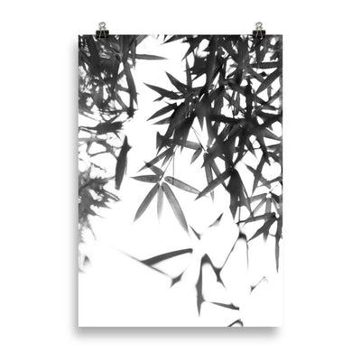 Bamboo Leaves Bambusblätter - Poster artlia 70×100 cm artlia