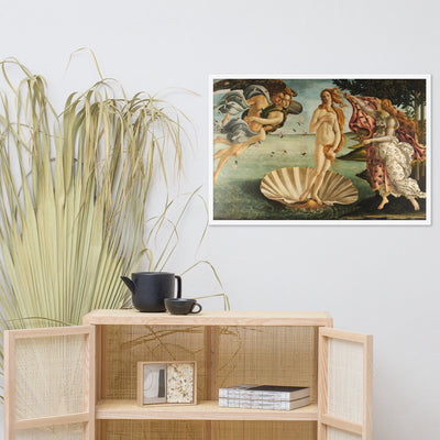Birth of Venus, Sandro Botticelli - Poster im Rahmen Sandro Botticelli artlia