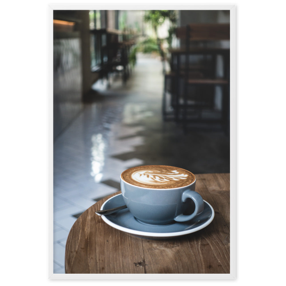 Cappuccino in Café - Poster Kuratoren von artlia artlia