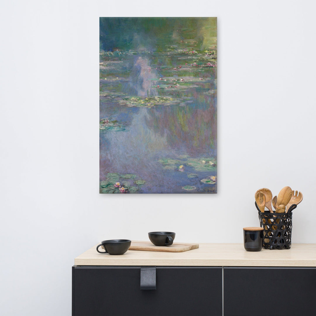 Claude Monet, Seerosen - Leinwand Claude Monet artlia