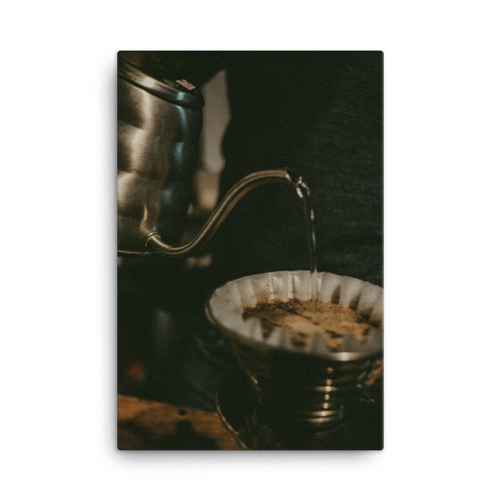 cozy Café - Leinwand Kuratoren von artlia 61x91 cm artlia