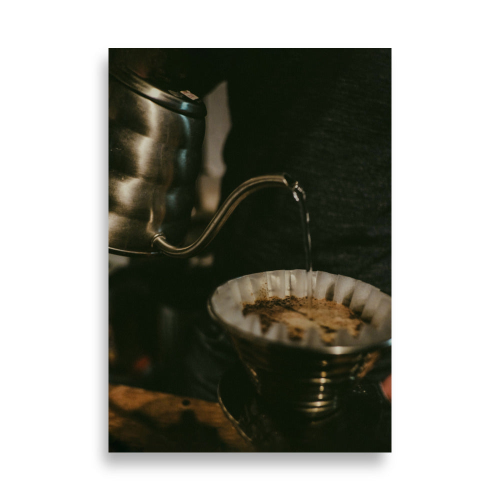 cozy Café - Poster Kuratoren von artlia 21×30 cm artlia