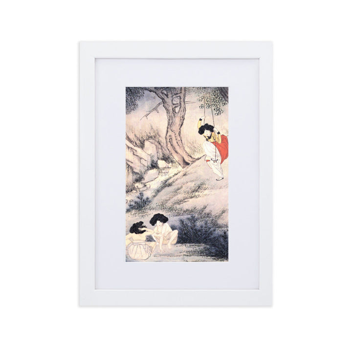 Dano, Hyewon - Poster Rahmen mit Passepartout Hyewon Weiß / 21×30 cm artlia