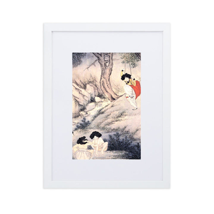 Dano, Hyewon - Poster Rahmen mit Passepartout Hyewon Weiß / 30×40 cm artlia