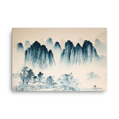 Die Berge Asiens - Leinwand artlia 24″×36″ artlia