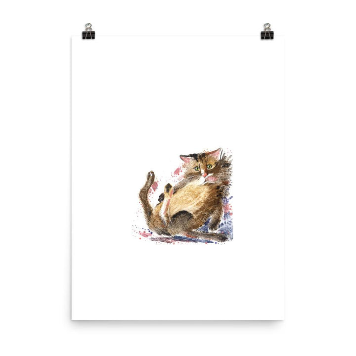 Dom Katze - Poster Sergej Uchatsch 18×24 artlia