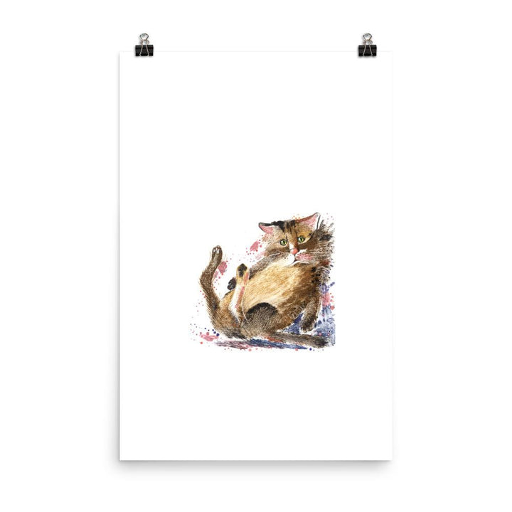 Dom Katze - Poster Sergej Uchatsch 24×36 artlia