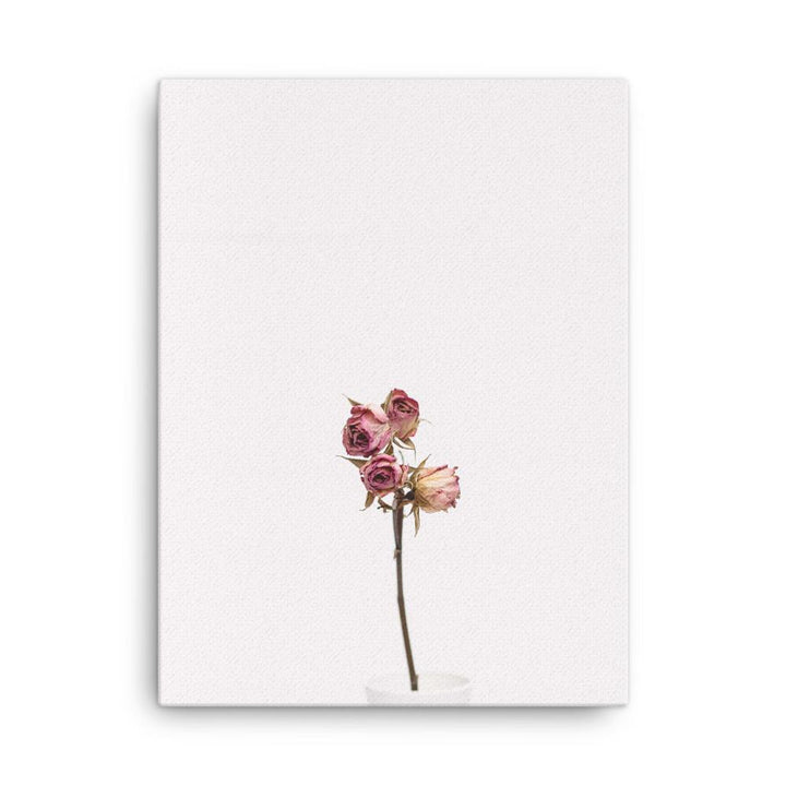 Dry Roses Trockenrosen - Leinwand artlia 18″×24″ artlia