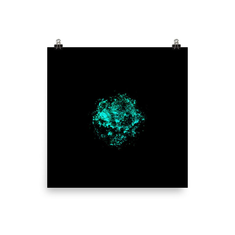 Emerald Planet - Poster artlia 10×10 artlia