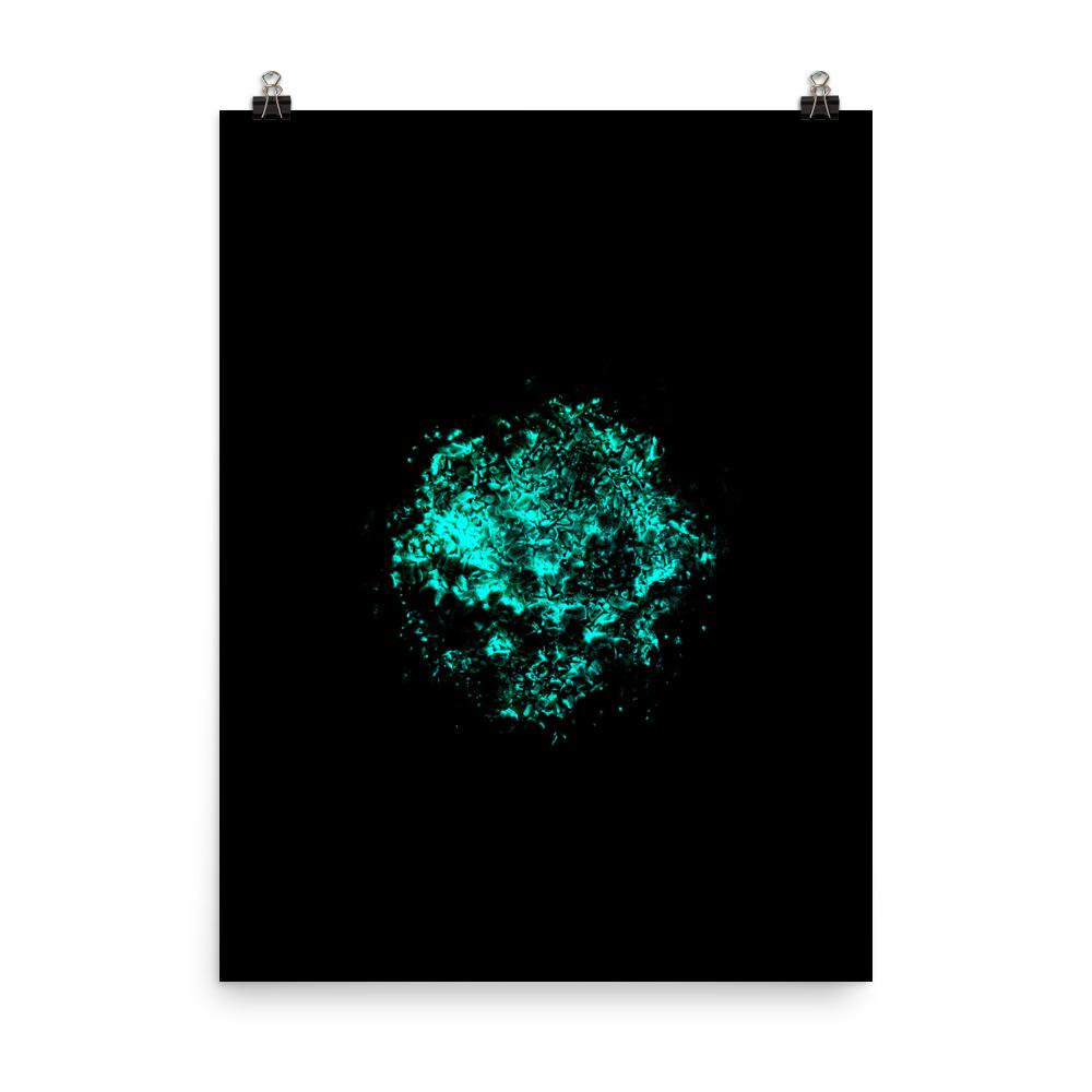 Emerald Planet - Poster artlia 18×24 artlia