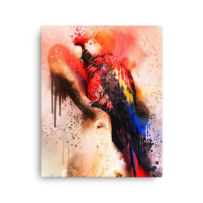 Fantasie Papagei - Leinwand Kuratoren von artlia 41x51 cm artlia