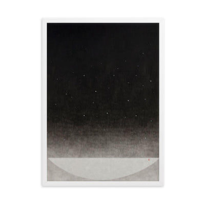 Fuellung mit Licht 14 - Poster im Rahmen Eunhee No Weiß / 50×70 cm artlia