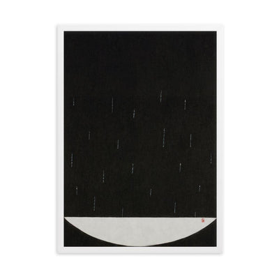 Fuellung mit Licht 15 - Poster im Rahmen artlia Weiß / 50×70 cm artlia