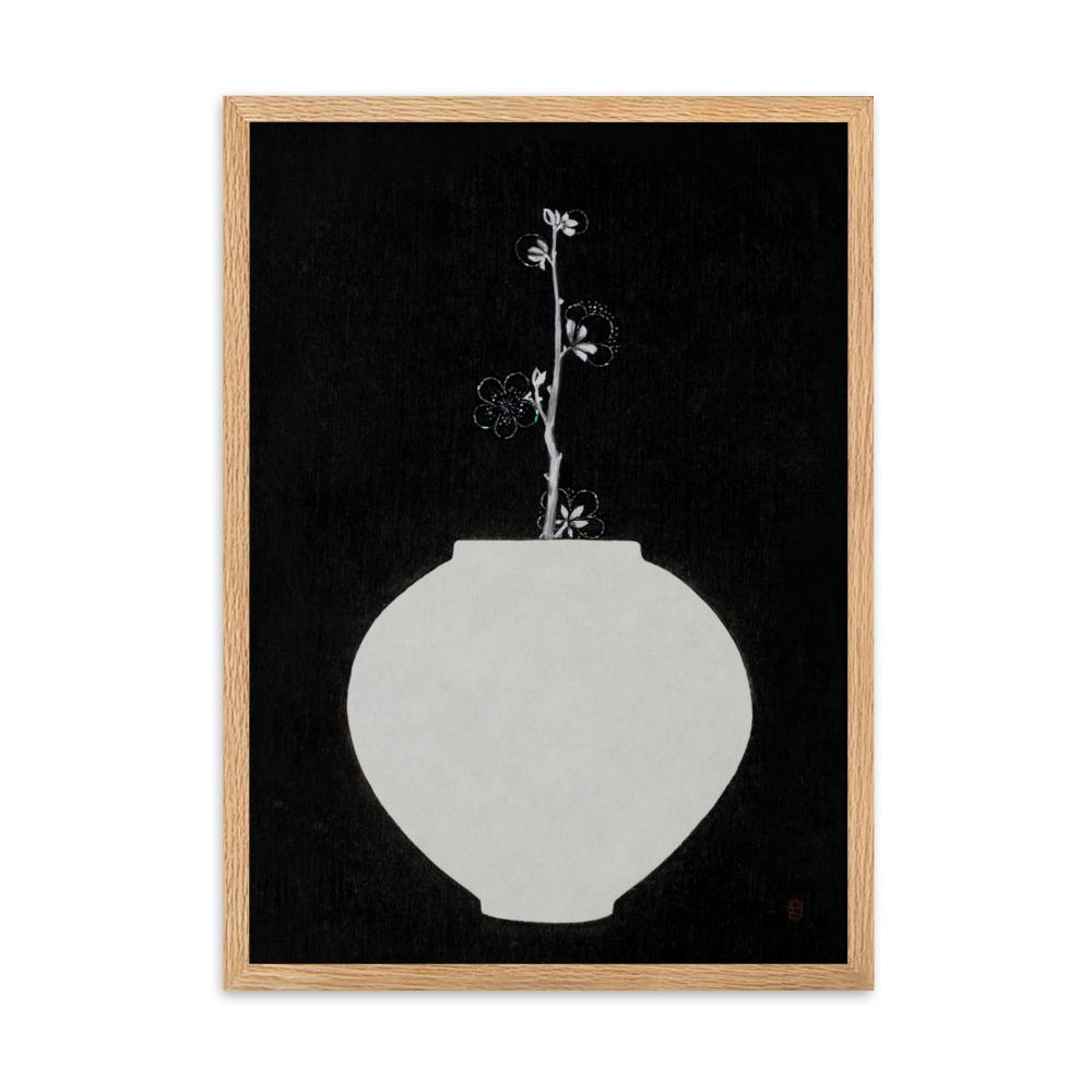 Füllung mit Licht 13 - Poster im Rahmen Eunhee No Oak / 50×70 cm artlia