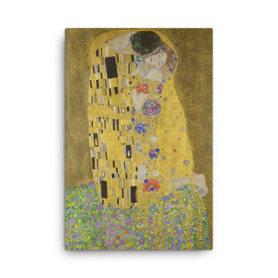 Gustav Klimt, Der Kuss - Leinwand Gustav Klimt 61x91 cm artlia