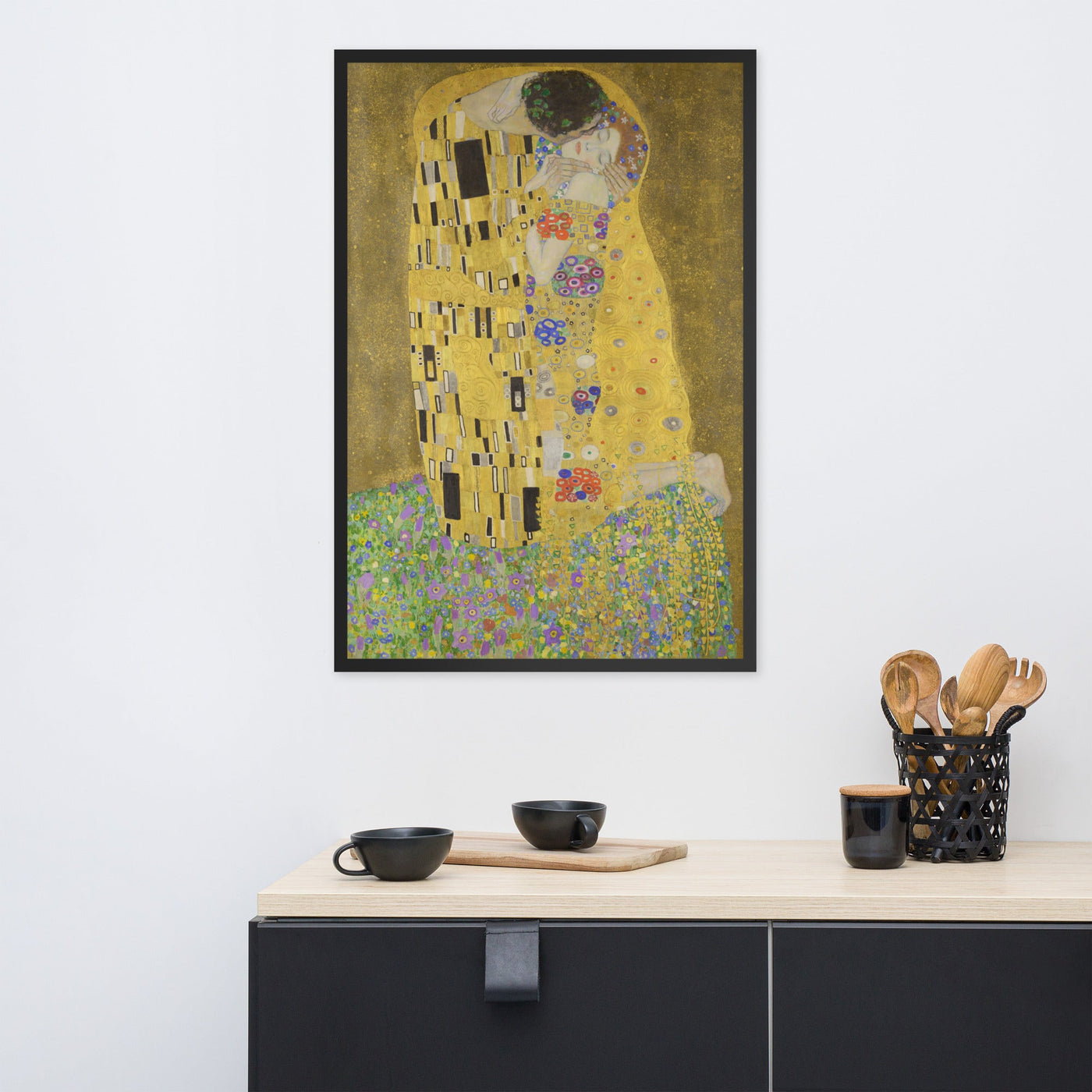 Gustav Klimt, Der Kuss - Poster Gustav Klimt artlia