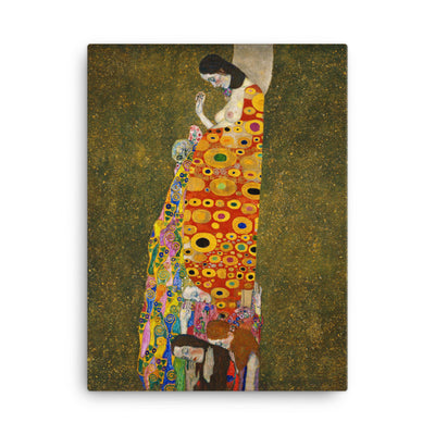 Gustav Klimt, Hope II - Leinwand Gustav Klimt 30x41 cm artlia