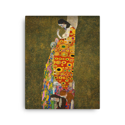 Gustav Klimt, Hope II - Leinwand Gustav Klimt 41x51 cm artlia