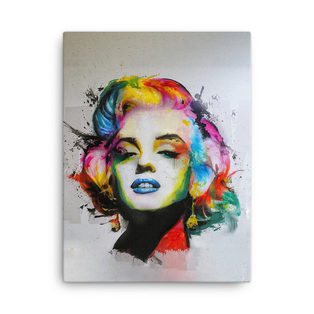 Marilyn Monroe Pop Art - Leinwand Kuratoren von artlia 30x41 cm artlia