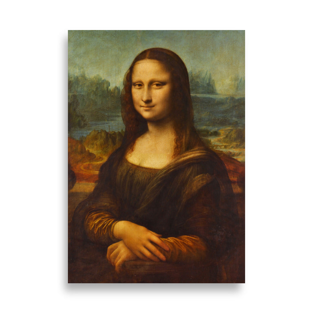 Mona Lisa, Leonardo da Vinci - Poster Leonardo da Vinci 21×30 cm artlia