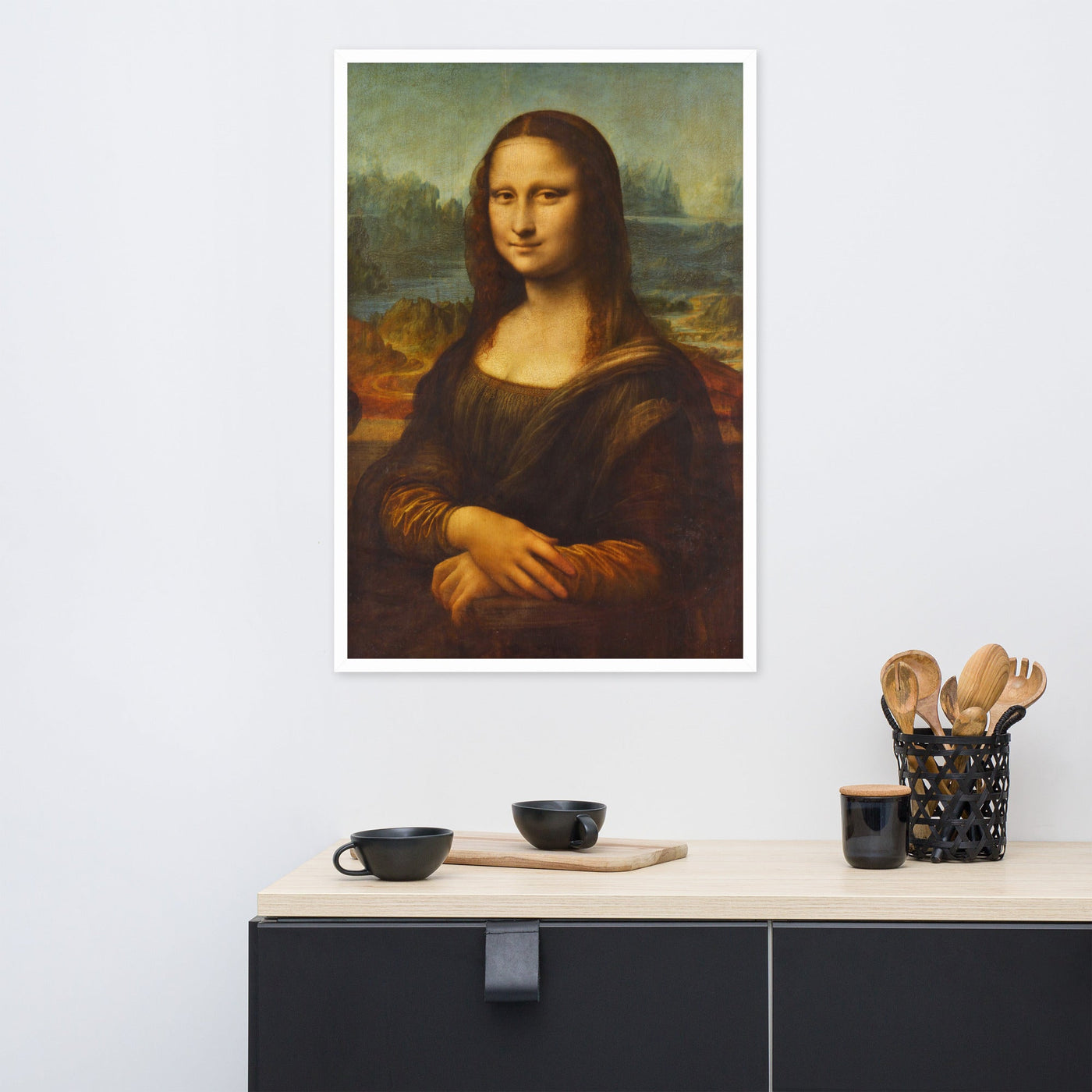 Mona Lisa, Leonardo da Vinci - Poster Leonardo da Vinci artlia
