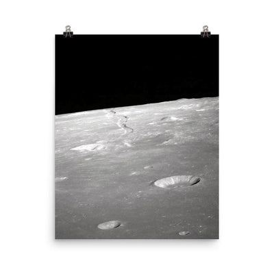 Moon Surface - Poster NASA 20x25 cm artlia