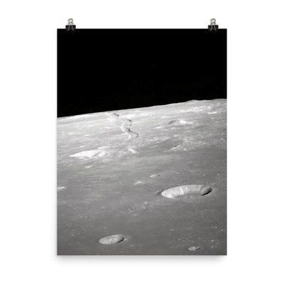 Moon Surface - Poster NASA 30x41 cm artlia
